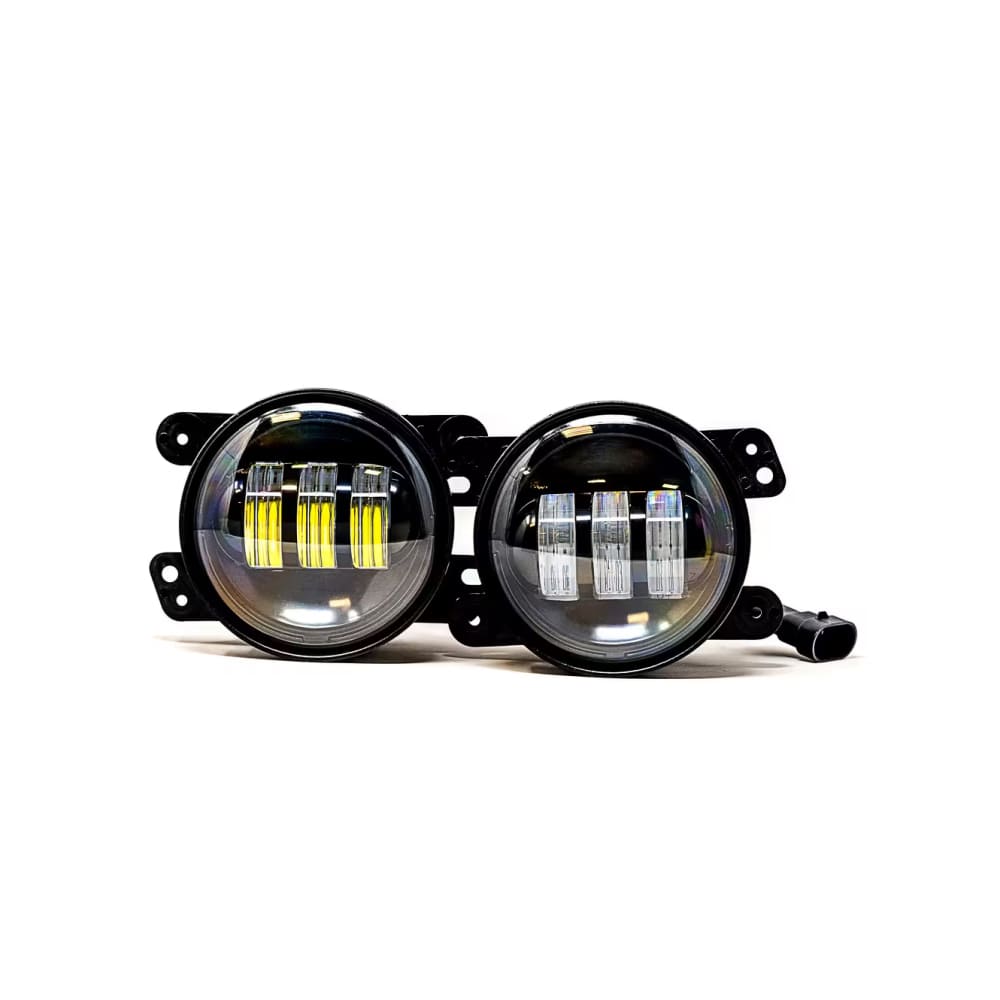 5" (125mm) Spot Lights, Black E-marked (Pair)